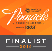 Coulter & Justus named finalist for Business Excellence Award at 2014 Pinnacle Awards
