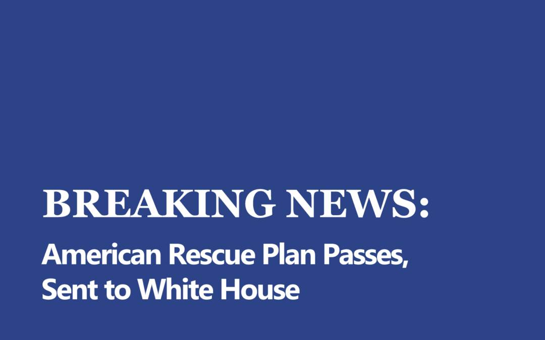 Breaking News: American Rescue Plan Act